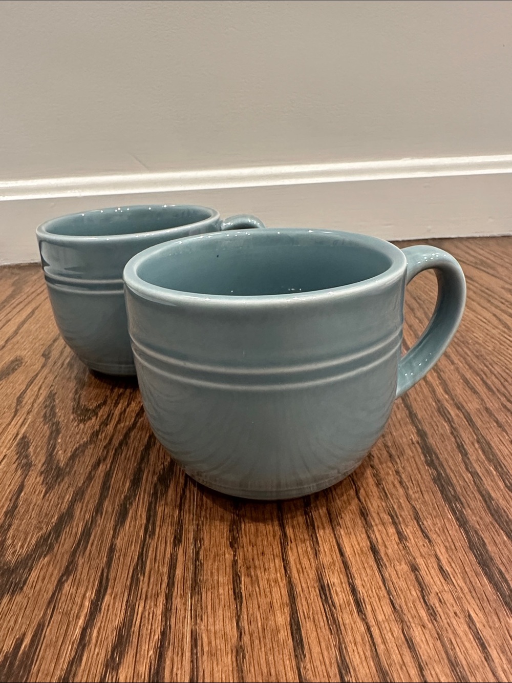Threshold Sky Blue Stoneware Mug Set (2)